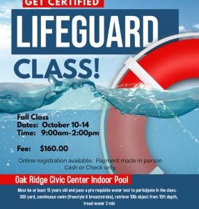 Get Certified – LifeGuard Class!