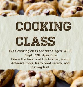 Cooking Class is Back!
