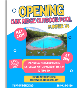 Outdoor Pool Opening