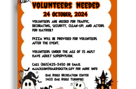 Volunteers Needed!