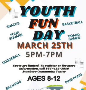 Youth Fun Day at Scarboro!