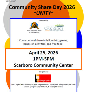 Scarboro Community Share Day