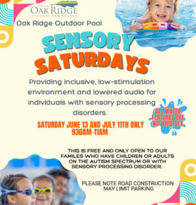 Sensory Saturdays at the Pool