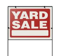 Annual Indoor Yard Sale