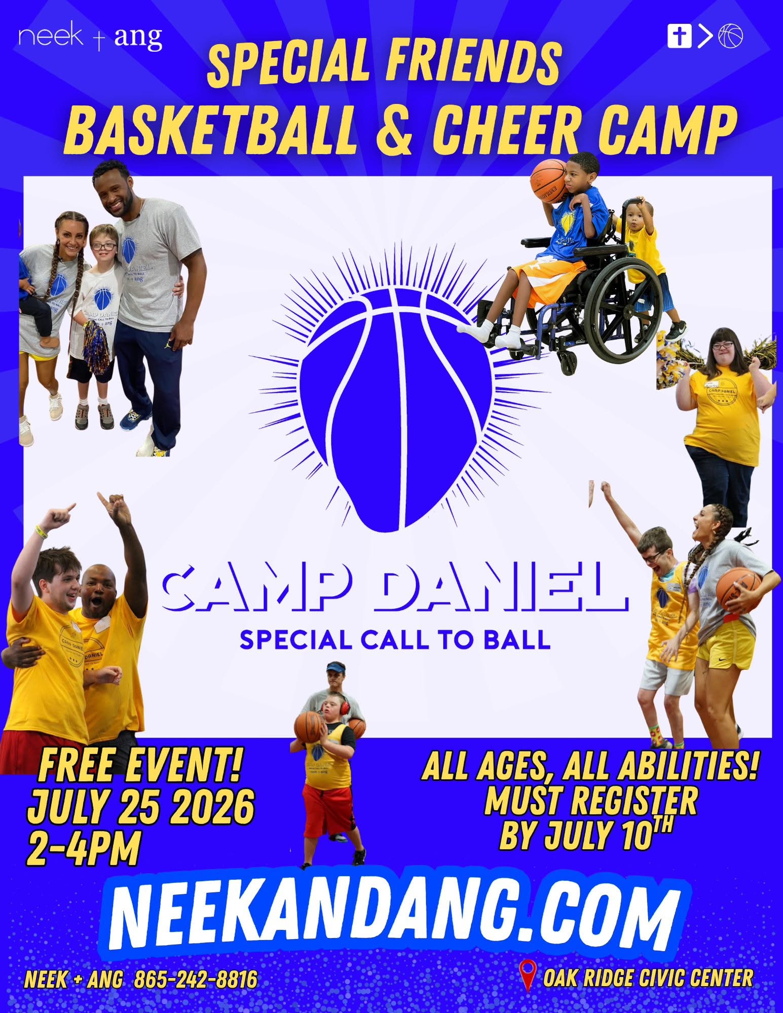 Camp Daniel Basketball & Cheer Camp